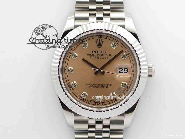 0507 Packable DateJust II 41mm BP Maker Best Edition RG Diamonds Dial On New Version Jubilee Bracelet A 3620